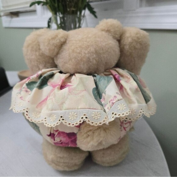Bouffant bear Potbelly Teddy By Sheri Nickell Vintage 1989 Snickelldoodles NWT - Picture 3 of 8